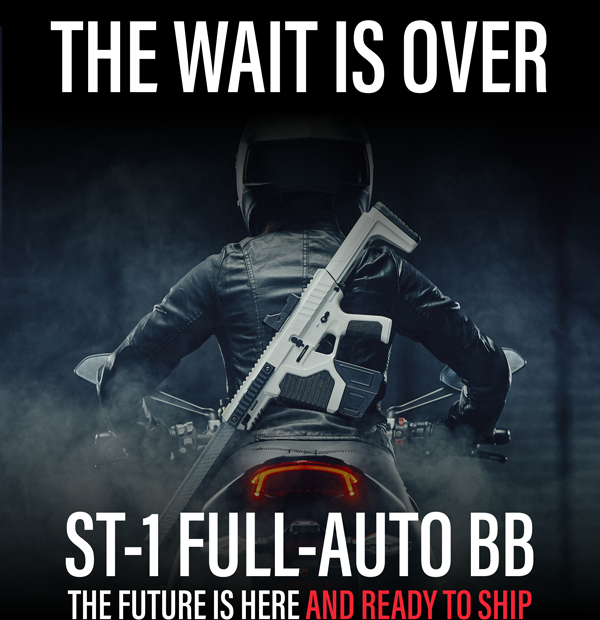 New ST-1 is ready to ship